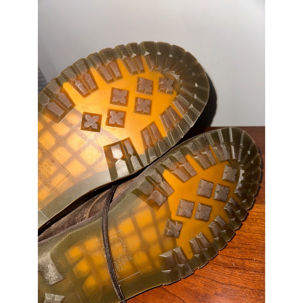 Dr. Martens 1561 Men's Low Cut Boots Size 11 Brown Heritage England Made Shoes - Picture 8 of 9